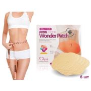 Пластырь для похудения и эластичности кожи Belly Wing, 5 шт