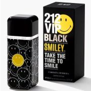Carolina Herrera 212 VIP Black Smiley 100 ml мужская туалетная вода