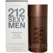 212 SEXY men 100ml тестер мужская туалетная вода