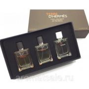 Подарочный набор парфюмерии Terre D' Hermès 3 в 1 мужская туалетная вода
