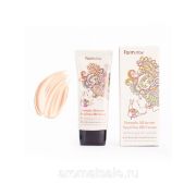 Крем тональный Farm Stay Snail Sun BB Cream (натуральный тон)