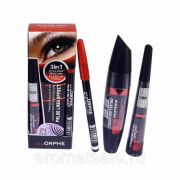 Косметический набор 3в1 Morphe Eyeliner & Mascara & Eyebrow Pencil